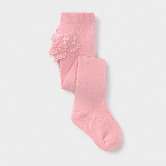 Pink Ruffled Tights