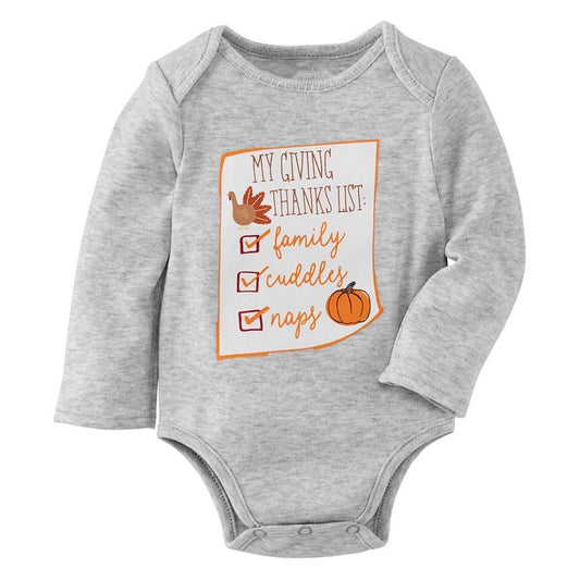 Pumpkin Spice Baby Bodysuit
