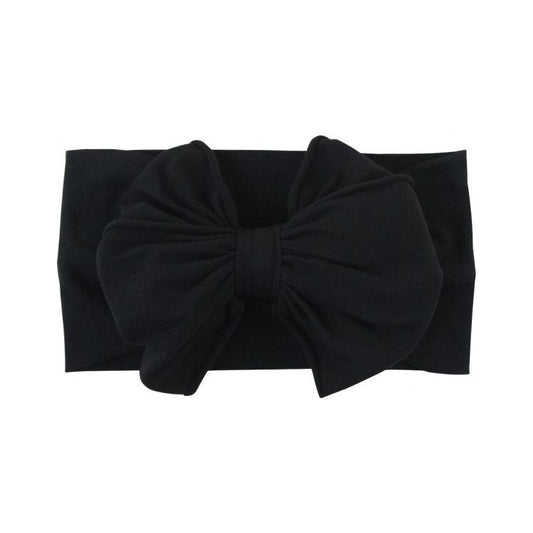 Black Big Bow Headband