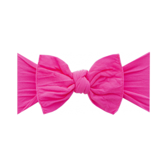 Neon Pink Knot Headband