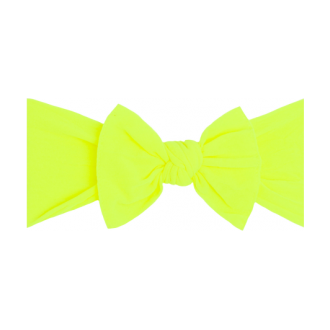 Neon Safety Yellow Knot Headband