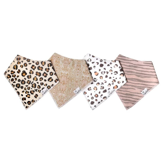 Zara Baby Bandana Bib Set (4-pack)