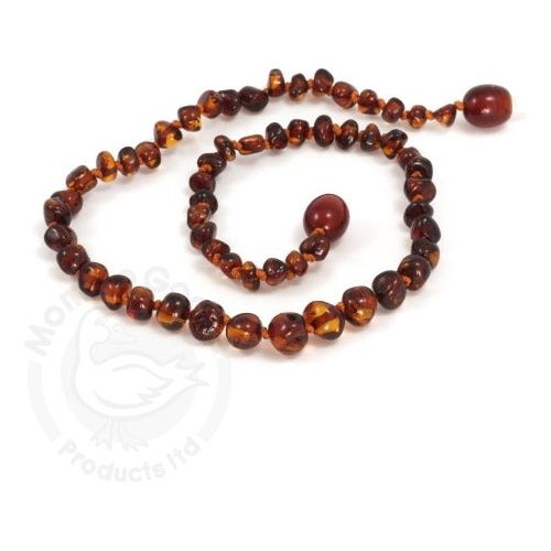 Baroque Cherry Amber Necklace