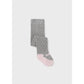 Grey Polka Dot Tights