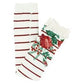 Winterberry Floral Footless Ruffle Tights