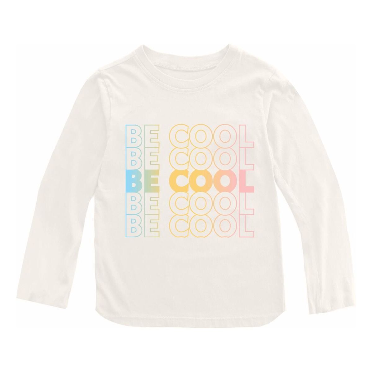 BE COOL LOOSE FIT LONG SLEEVE TEE