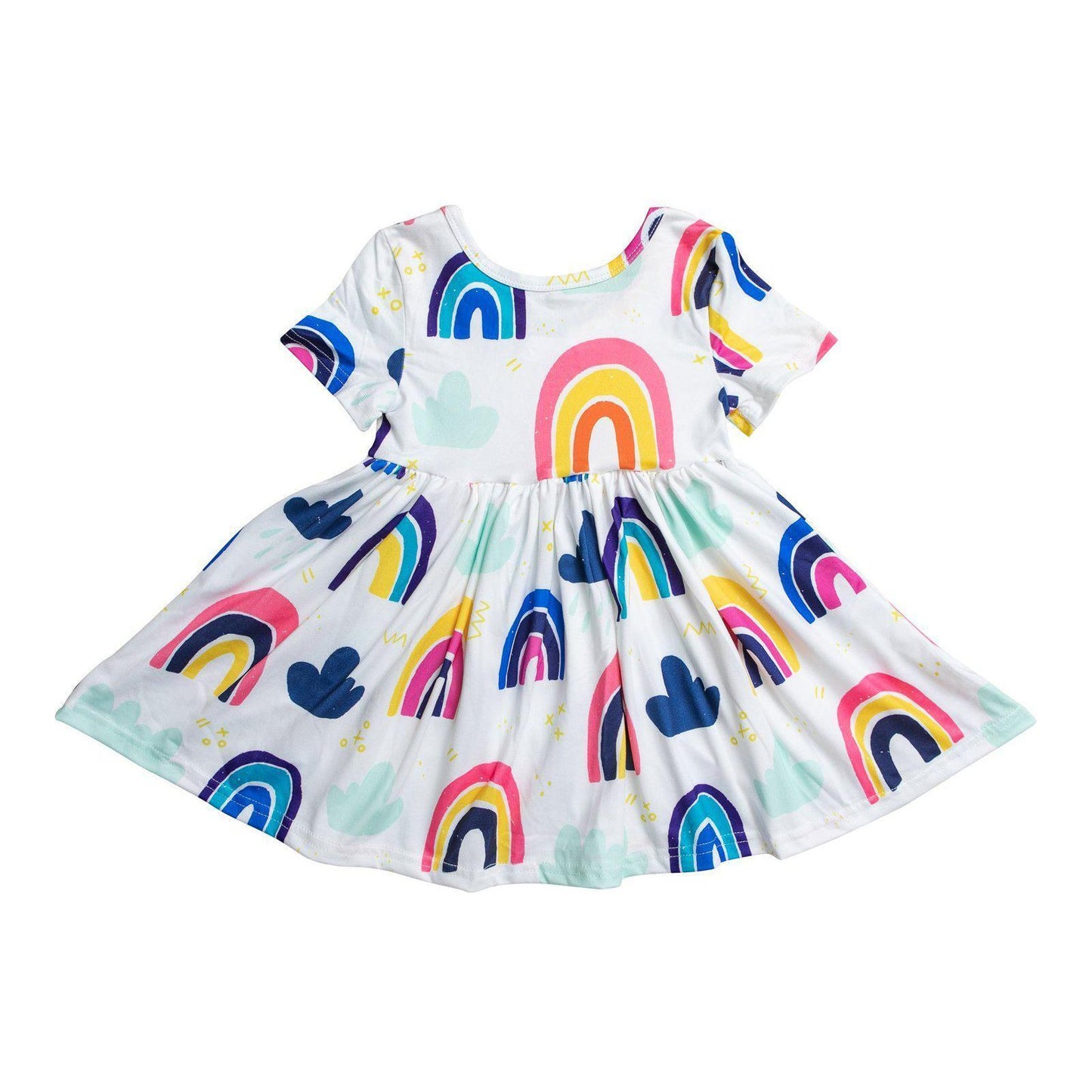 Rainy Day S/S Twirl Dress