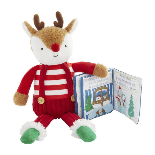 Reindeer Plush with Book