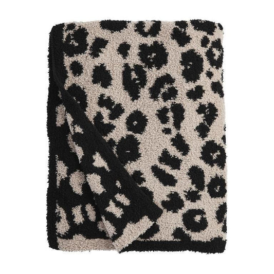 Tan Leopard Blanket