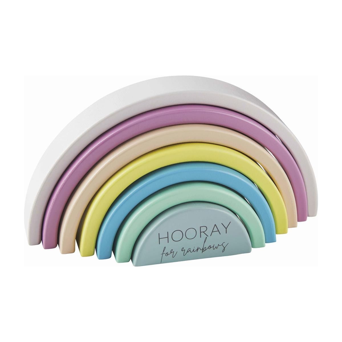 Blue Rainbow Stacking Toy