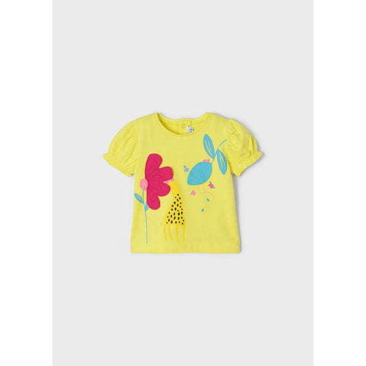 Flowers Yellow Shirt