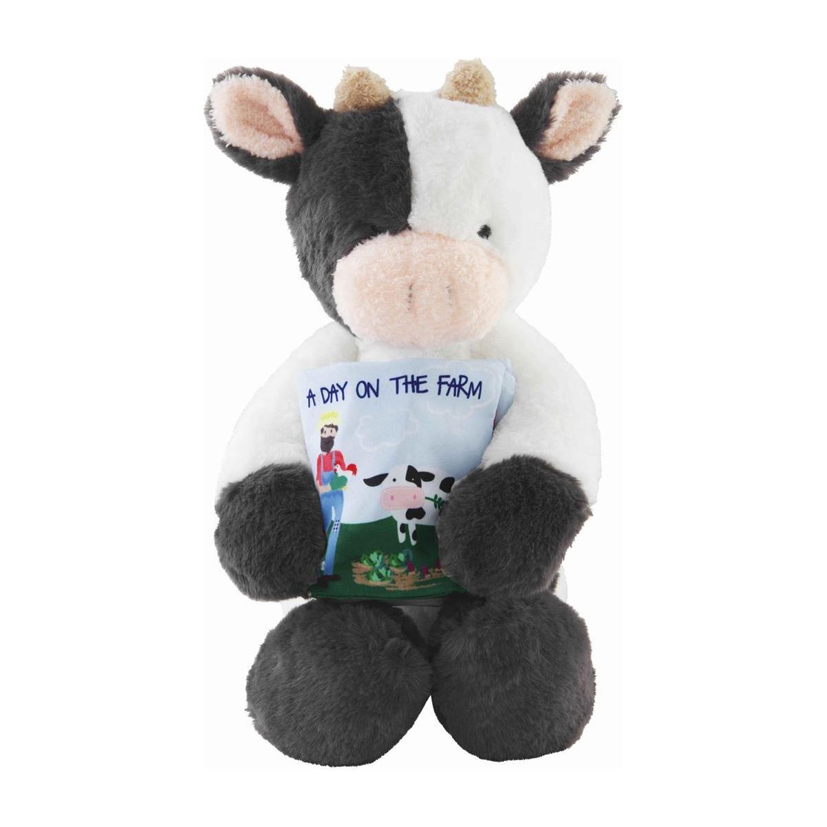 Cow Plush with Book