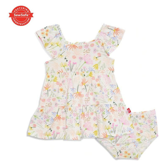 Poet's meadow modal magnetic dress & diaper cover