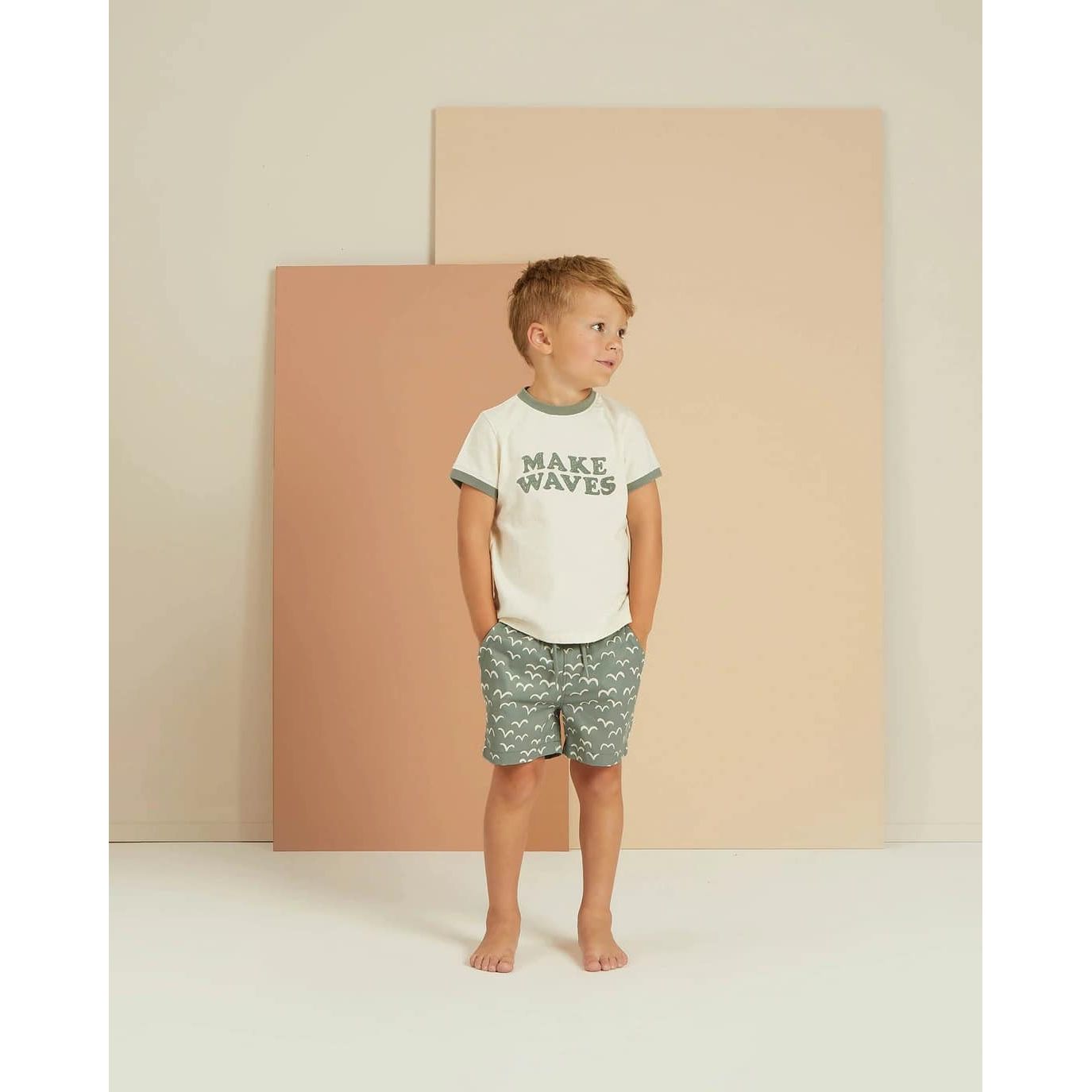 Making Waves Ringer Tee
