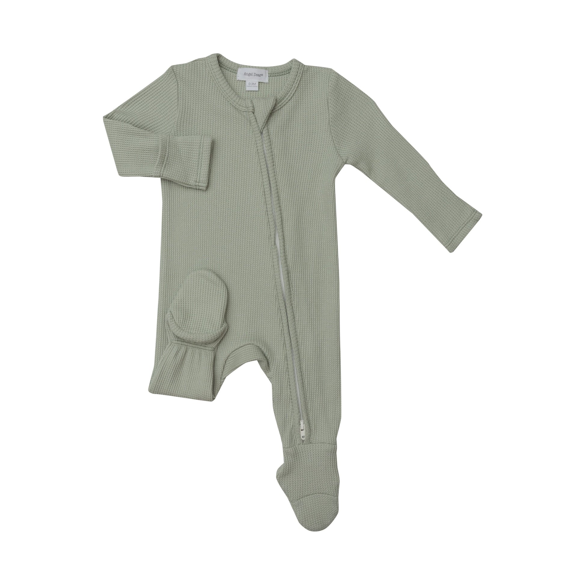 Desert Sage 2 Way Zipper Footie
