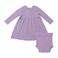 Orchid Bloom Simple Dress & Bloomer