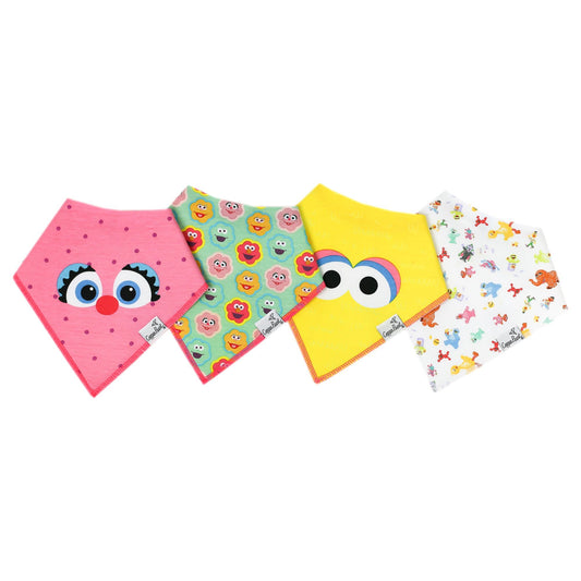 Abby and Pals Bandana Bib Set (4-Pack)