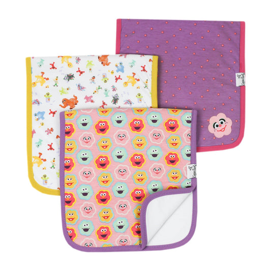 Abby and Pals Burp Cloth Set (3-Pack)
