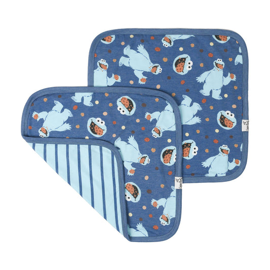 Cookie Monster Lovey Security Blanket (2-Pack)