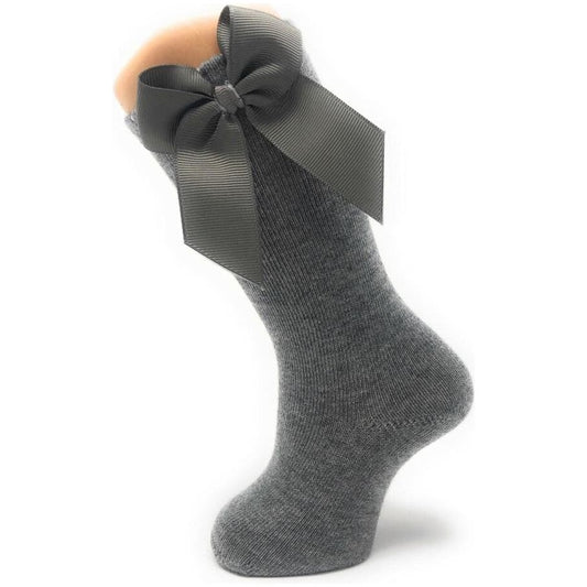 Grey Carlomagno Knee High Socks