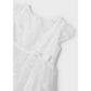 Embroidered White Lace Dress