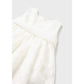 White Organza Dress -#1948