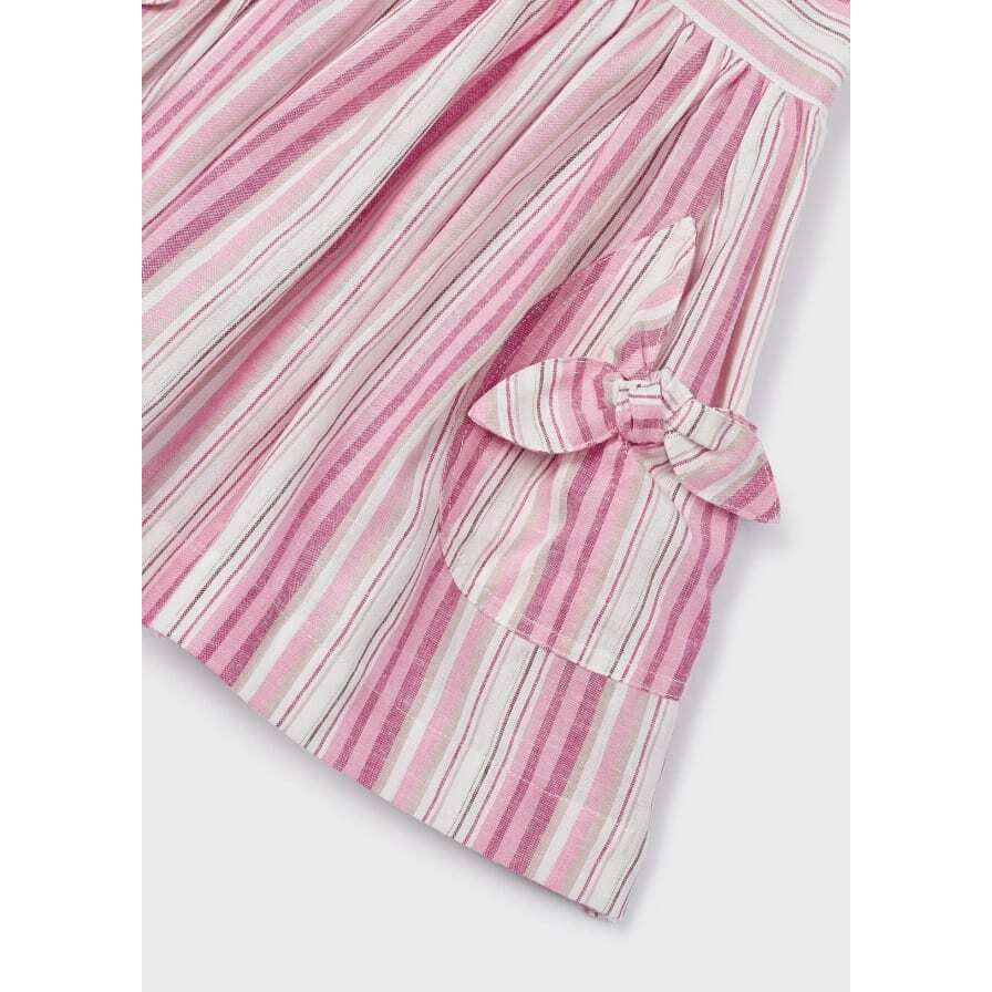 Hibiscus Printed Stripe Dress