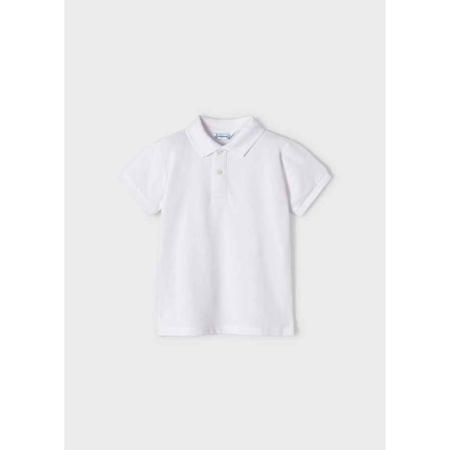 Basic White Mayoral Polo -#102
