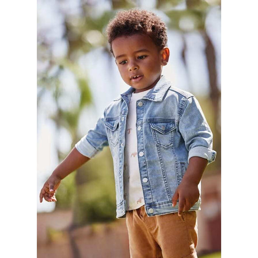 Cotton Denim Jacket -#1419L