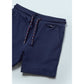 Navy Blue Drawstring Shorts