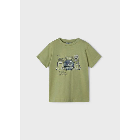 Kiwi Green Interactive Motif T shirt