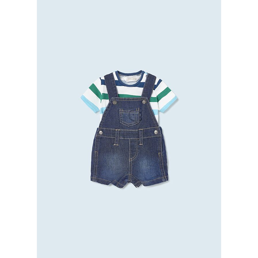 Ocean Denim Dungree Set