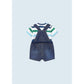 Ocean Denim Dungree Set