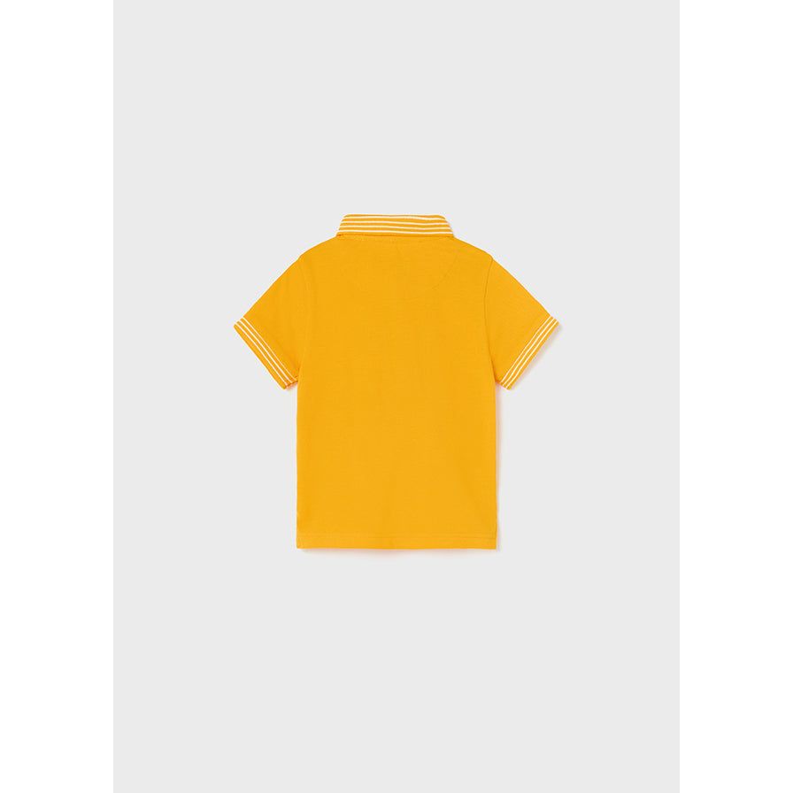 Amber Dino Print Polo Shirt