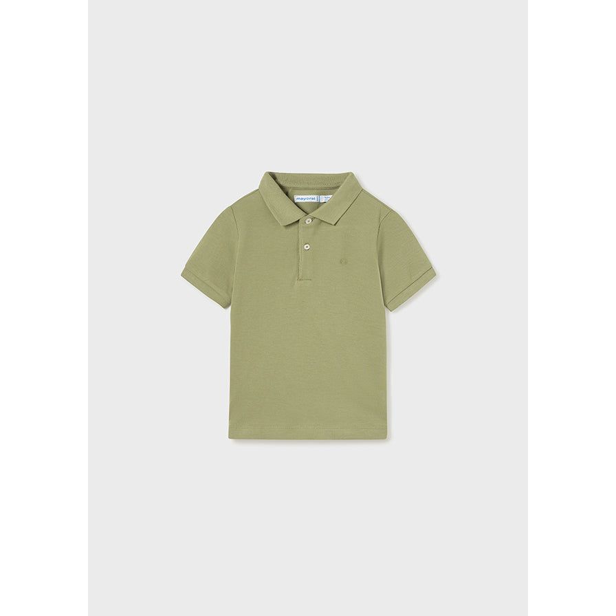 Jungle Green Basic Polo Shirt