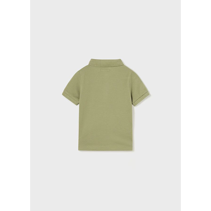 Jungle Green Basic Polo Shirt
