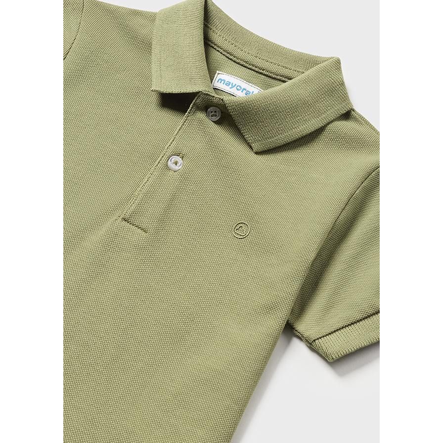 Jungle Green Basic Polo Shirt