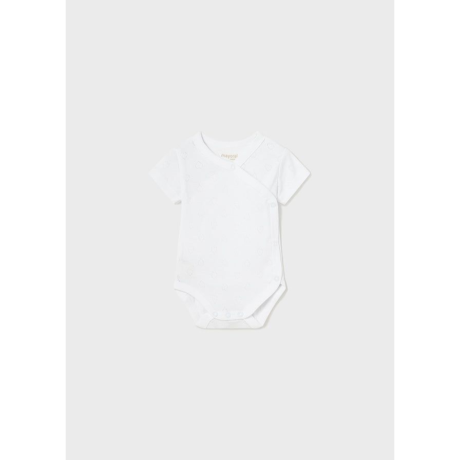 White Short Sleeve Bodysuit