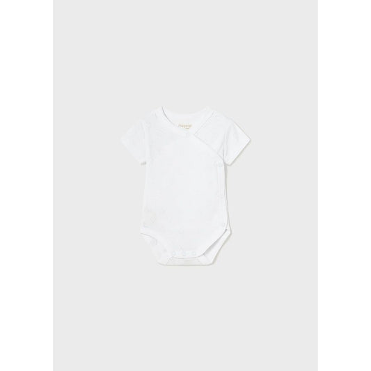 White Short Sleeve Bodysuit