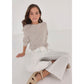 White Cropped Pants