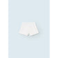 White Ruffled Shorts