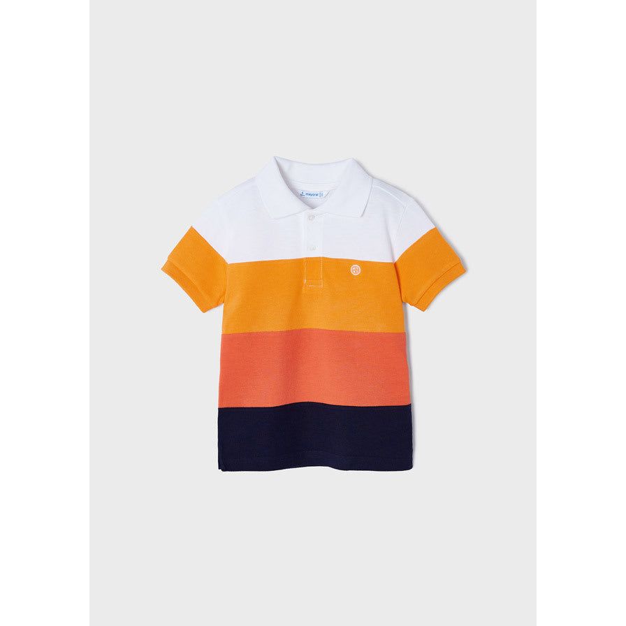 Summer Striped Polo Shirt