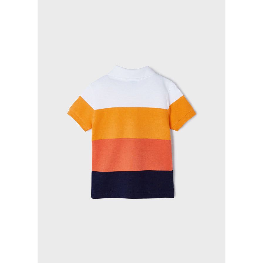 Summer Striped Polo Shirt