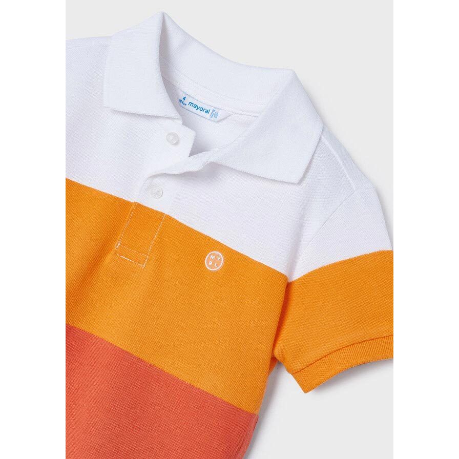 Summer Striped Polo Shirt