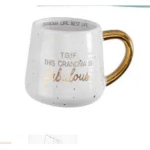 TGIF Grandma Is Fabulous Mug