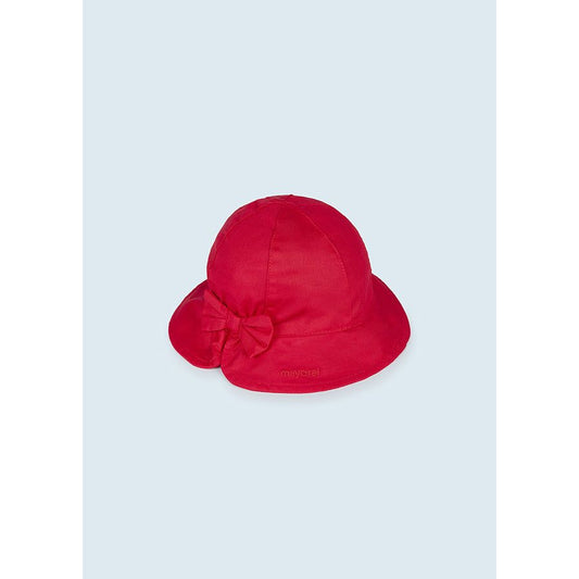 Red Bow Baby Hat