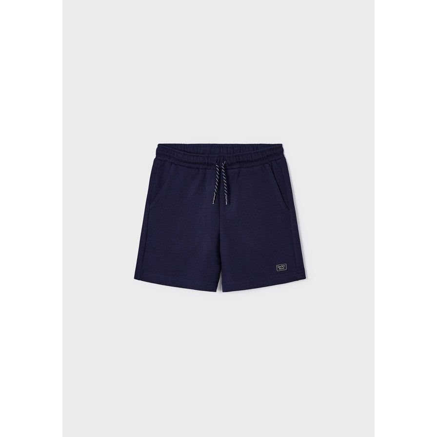 Toddler Boys Navy Cotton Shorts