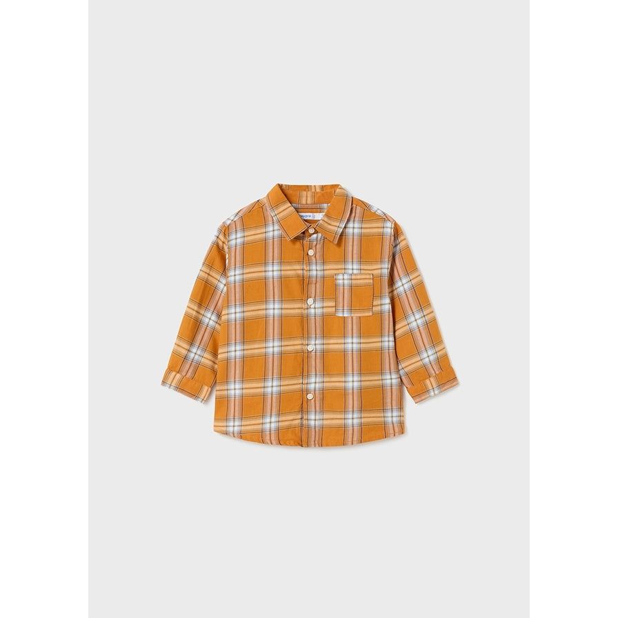 Yolk Yellow L/S Checked Shirt