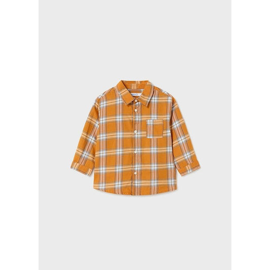 Yolk Yellow L/S Checked Shirt