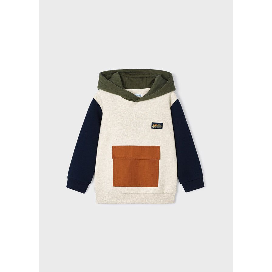 Pampa Color Block Pullover Hoodie